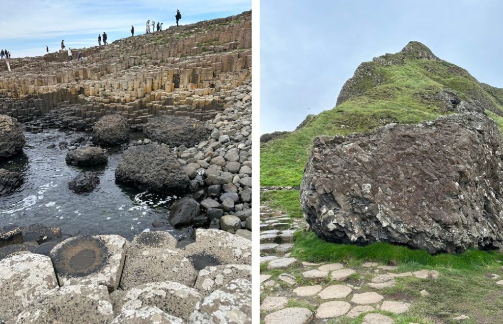 Tusenvis av besøkende kommer til Giant’s Causeway hvert år for å beundre de merkelige formasjonene.