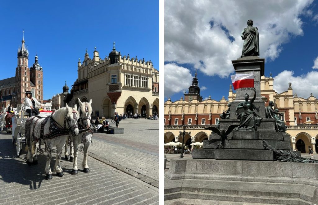 Krakow er rik på historie og gatene står slik de alltid har gjort.