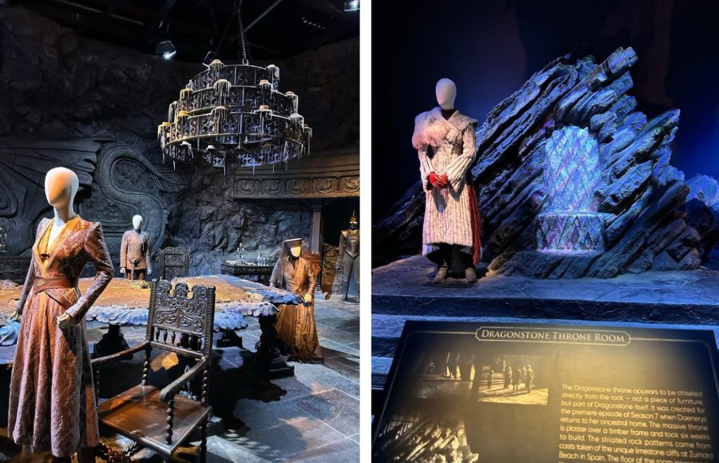 Dragenstone, hjemmet til House Targaryen, i Game of Thrones Studio Tour
