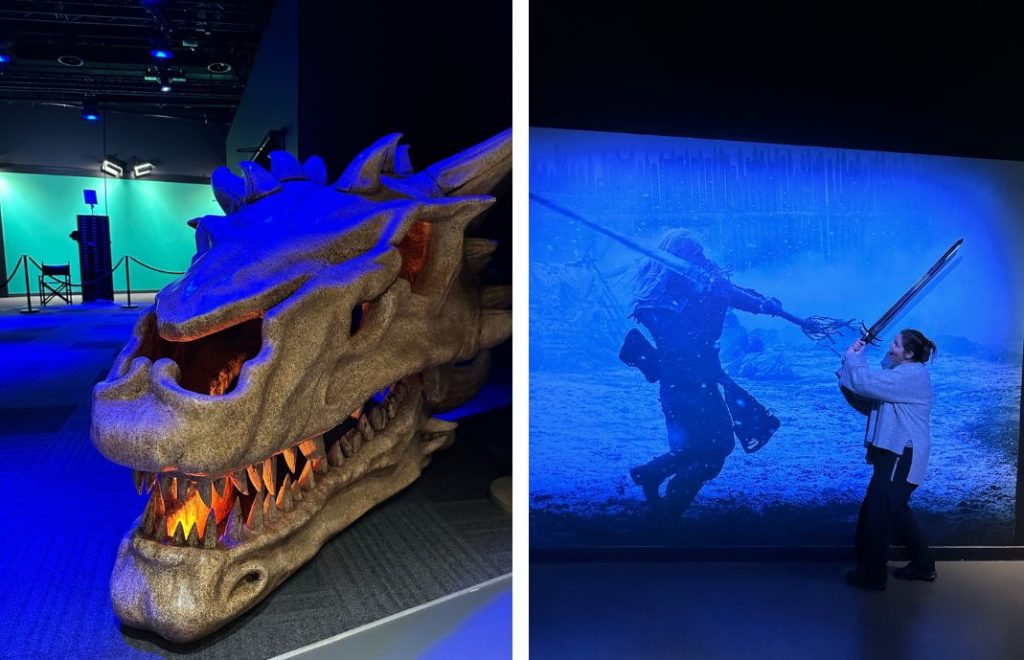 Game of Thrones Studio Tour er også interaktiv for besøkende