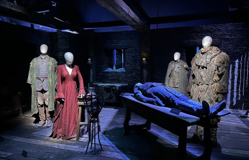 Castle Black utstillingen i Game of Thrones Studio Tour, Northern Ireland