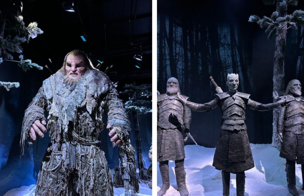 Det kalde nord i Game of Thrones Studio Tour