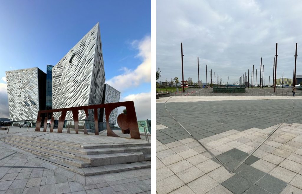 Fra Titanic Hotel Belfast er det bare noen minutters gange til Titanic Belfast Museum