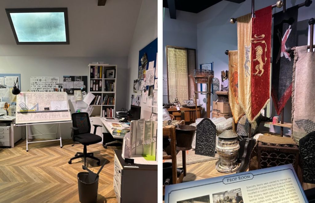 På Game of Thrones Studio Tour får du et innblikk i hvordan tv-serien ble laget