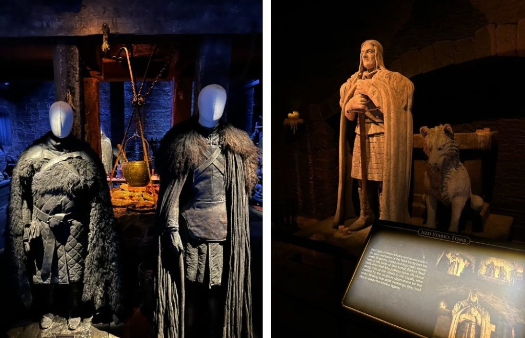 Velkommen til hjemmet til familien Stark i nord i Game of Thrones Studio Tour