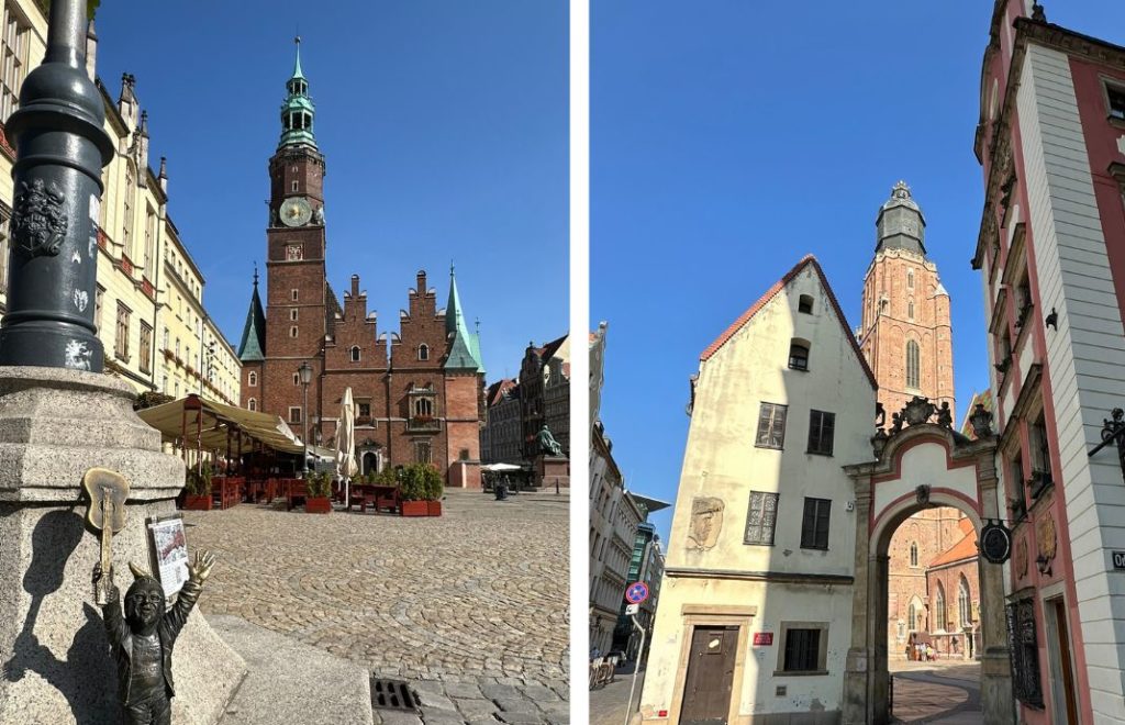 Arkitekturen i Wroclaw er imponerende og fascinerer alle besøkende