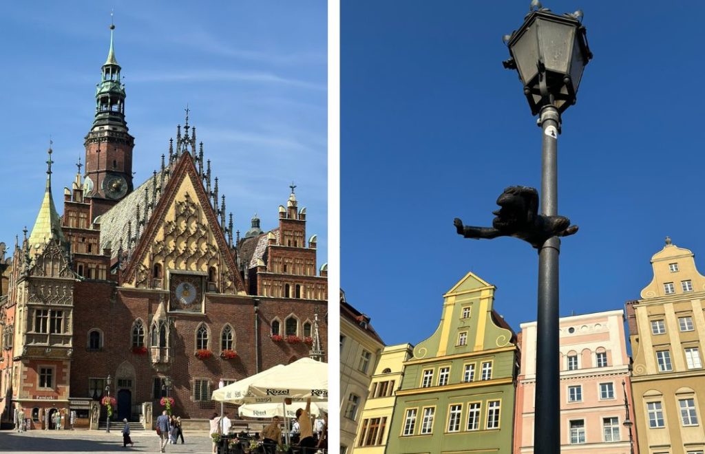 Gamlebyen i Wroclaw er sjarmerende og interessant