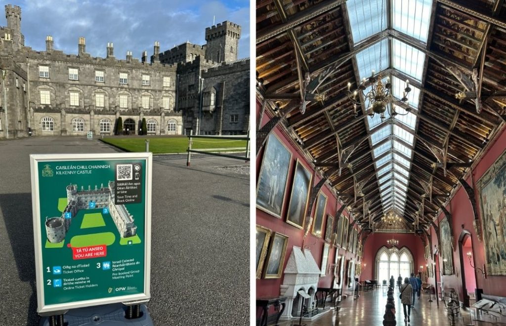 Kilkenny Castle er mektig imponerende og har en dramatisk historie