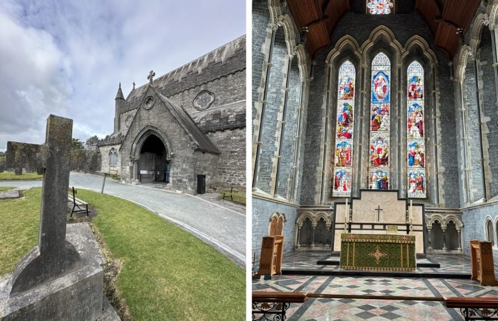Irlands nest største middelalderkirke, St. Canice's Cathedral, ble bygget mellom 1202 og 1285