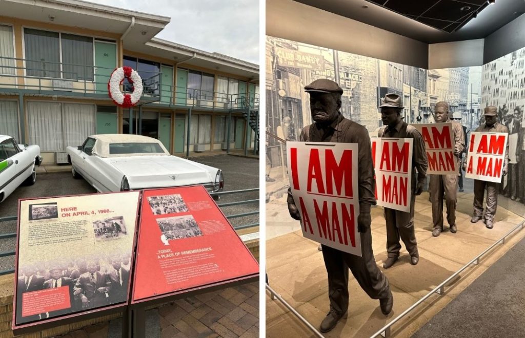 The National Civil Rights Museum i Memphis