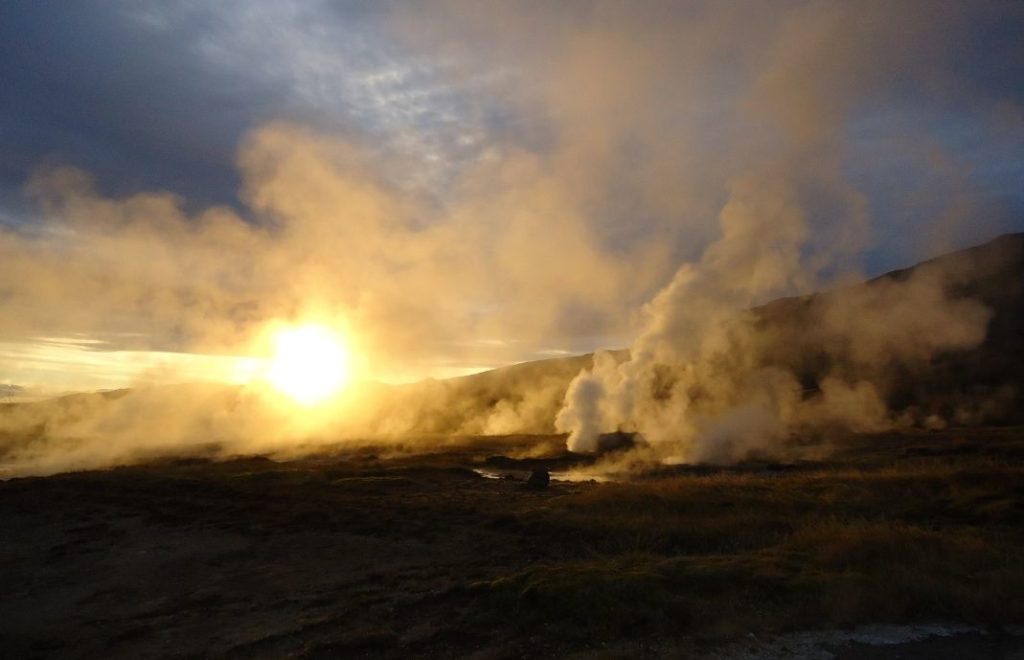 Geysir på Island