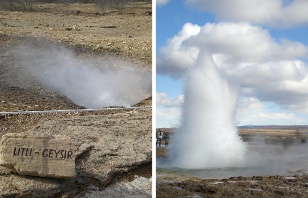 Geysir på Island