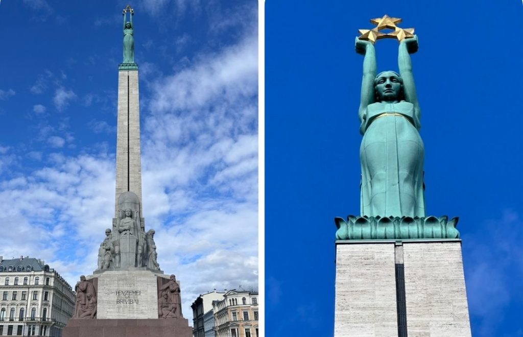 Freedom Monument i Riga